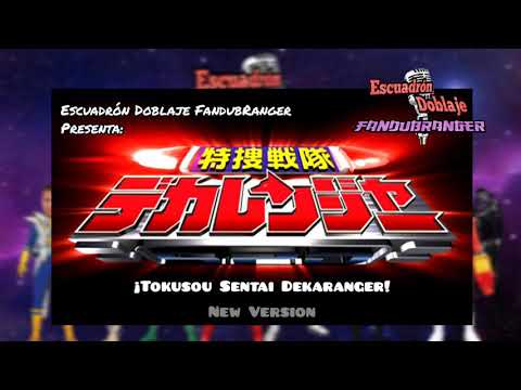 Tokusou Sentai Dekaranger New Version opening beta (by FandubRanger)
