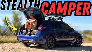 I'm 33 and Sleep in a Subaru