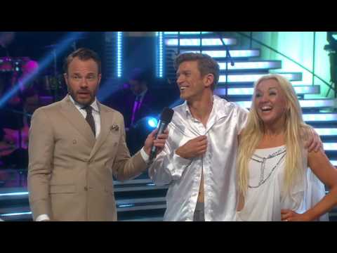 Jesper Blomqvist och Malin Watson tolkar elementet Vind - Let’s Dance (TV4)