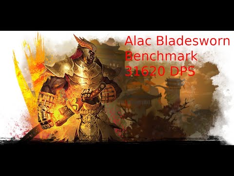 Alacrity Bladesworn Test Benchmark 31620 DPS