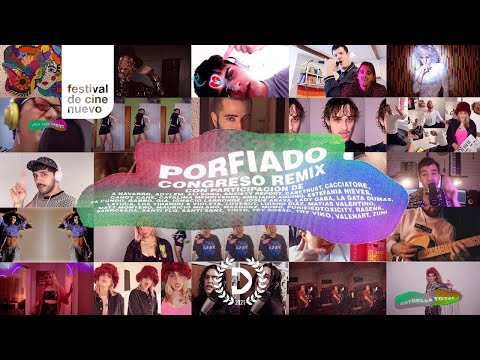 Eros White - Porfiado (Congreso Remix) [feat. 36 Artistxs!]