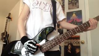 they wanted darkness - frank iero and the patience (bass cover)