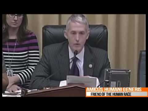 Trey Gowdy Takes Out Hostile Witness & Arrogant Democrat At The Same Time