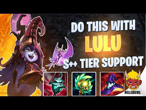WILD RIFT | LULU IS S++ TIER IF YOU DO THIS! | Lulu Gameplay | Guide & Build
