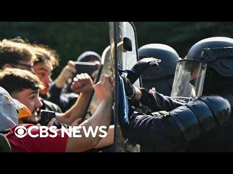 Protests in France as students demand better school conditions