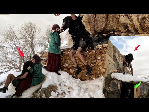 The true story of the wild caveman and the dream in the winter snow: