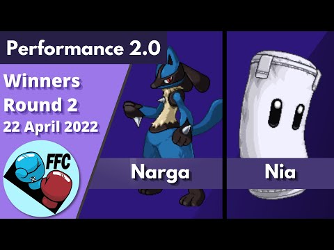 Performance 2.0: Nia (Sandbag) vs. Narga (Lucario) - Winners Round 2