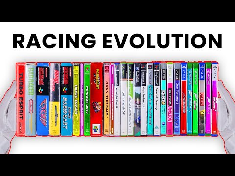 Evolution of Racing Games (1986-2023)