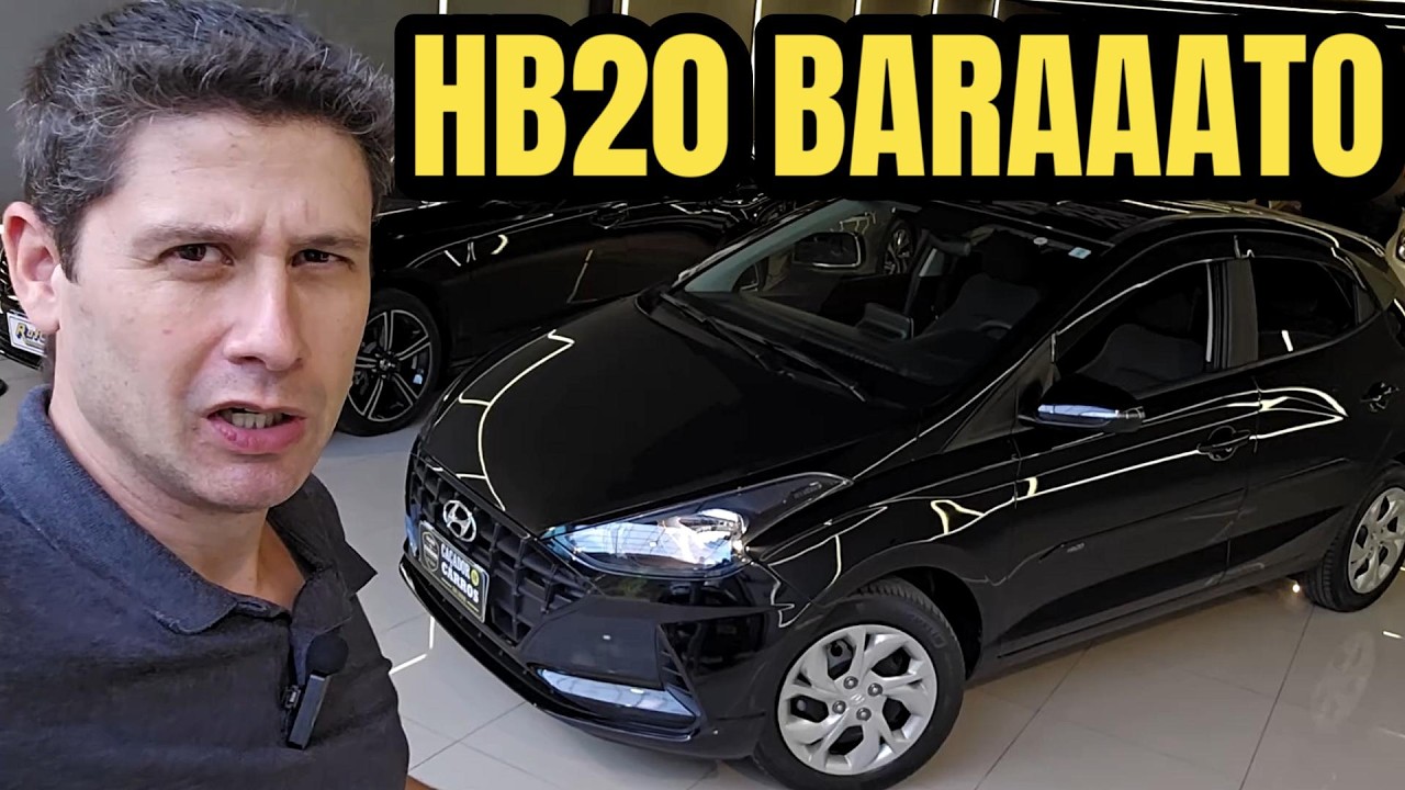 Hyundai HB20 Vision 2021 À VENDA // Caçador de Carros