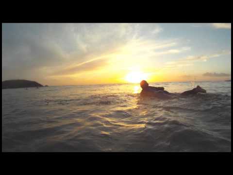 Noah Capps Surfing at Home in South Devon.