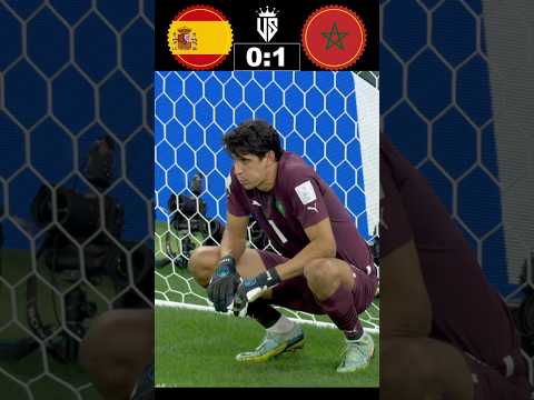 Spain vs Morocco: Bono is a Legend! 🧤⚽