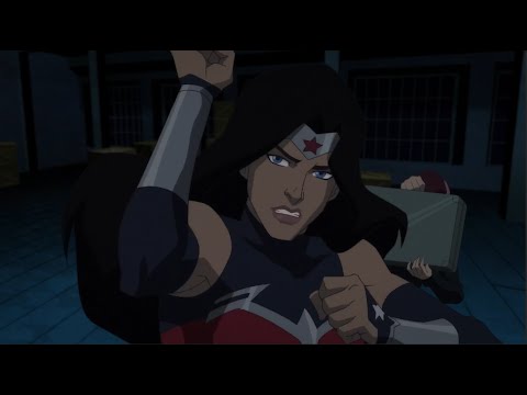 Wonder Woman (DCAMU) Powers and Fight Scenes - JLTOA to Wonder Woman: Bloodlines Part 1