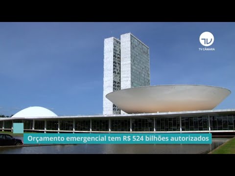 Orçamento emergencial tem R$524 bilhões autorizados - 10/09/20