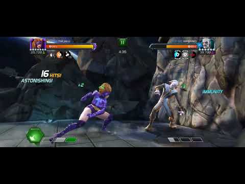 Titania vs Ebony Maw Ebb Flow Knockdown