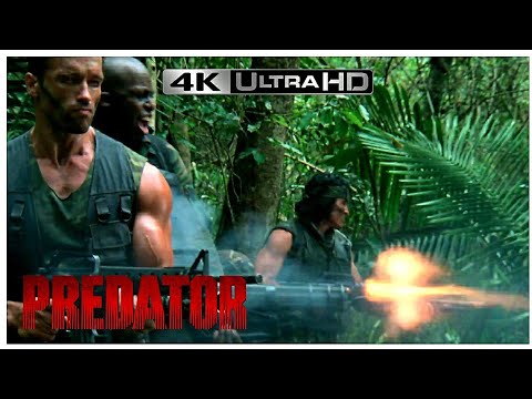 Predator (1987) - Old Painless is Waiting / HD Scene