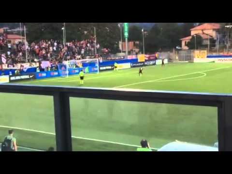 Campionato Primavera - Lazio-Torino 7-8 d.c.r.: il gol di Danza
