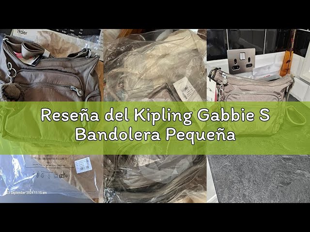 Vídeo relacionado con Kipling GABBIE S Bandolera pequeña, Black Noir (Black)