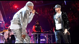 Eminem and LL COOL J Perform &quot;Going Back To Cali&quot; and &quot;Rock The Bells&quot; at Rock Hall Of Fame