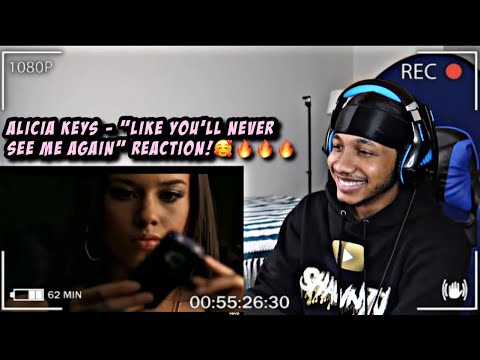 Alicia Keys - Like You'll Never See Me Again | REACTION!! I'M IN LOVE!❤️🔥🔥🔥