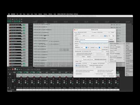 Export Individual Tracks in Reaper - Easy Mixing