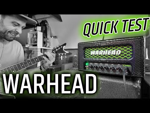 WARHEAD ⚡ Dimebag Darrell Mini Amp 🔥 Quick Test