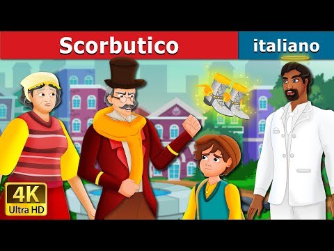 Scorbutico | The Grumpy Old Man Story in Italian | Storie Per Bambini | Fiabe Italiane