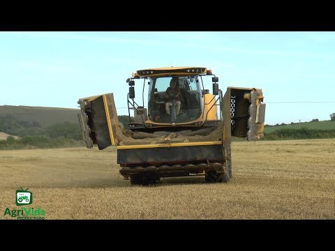 New Holland FR920 & Marangon Foldbar 16.6 Header Wholecrop Wheat