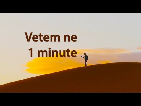 Vetem ne 1 minute.Shiko sa sevape mund te fitoni me keto fjale