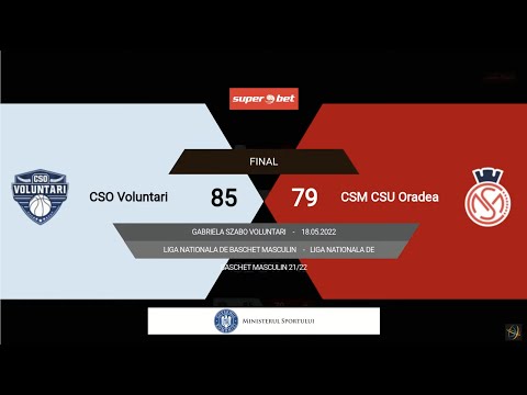 LNBM 2021-2022: CSO Voluntari - CSM CSU Oradea (PLAY-OFF 2, GAME 3)
