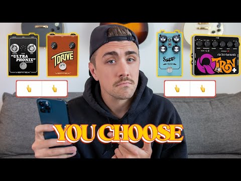 I asked my followers to build my pedalboard...