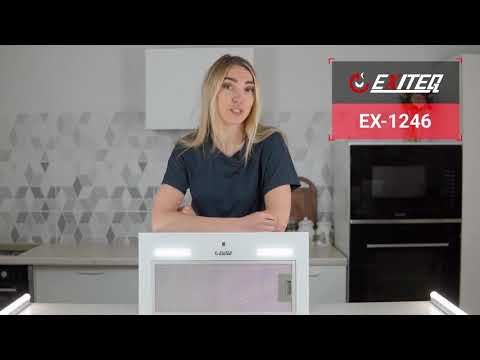 Полновстраиваемая вытяжка EXITEQ EX-1246 white (скрытая, 60 см) - Видеообзор