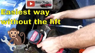 How to replace Prius front wheel bearing hub assembly
