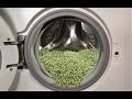 Experiment -  Peas -  in my Washing Machine - centrifuge