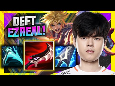 DEFT DOMIANTING WITH EZREAL! - HLE Deft Plays Ezreal ADC vs Draven! | Season 11