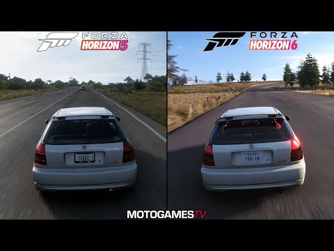 Forza Horizon 5 vs Forza Horizon 6 - Early Sound Comparison