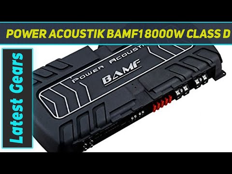 Power Acoustik BAMF1 8000W Class D Monoblock Amplifier AZ Review