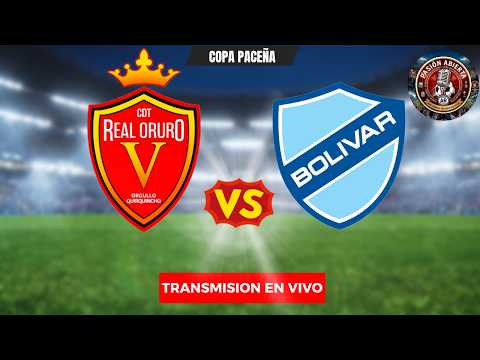 REAL ORURO VS. BOLÍVAR EN VIVO | LIGA TECNO🔴vs🔵¡EL ALBO ORUREÑO RECIBE A LA ACADEMIA EN EL BERMÚDEZ!