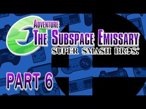Let's Play SSBB: The Subspace Emissary - 6 - Crazy Eye Peach