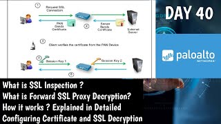 What is SSL Decryption  | Configuration SSL forward proxy | | Concept #PaloAltoTraining | DAY 40