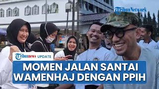 PPIH Ikuti Jalan Santai sejauh 7,5 Km, Wamenhaj: Penguatan Fisik sebelum Bertugas di Arab Saudi