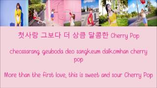 AOA - Cherry Pop [Hang, Rom & Eng Lyrics]
