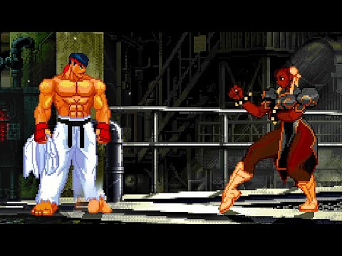 Shin Ryu vs Shadow Lady - off guard encounter