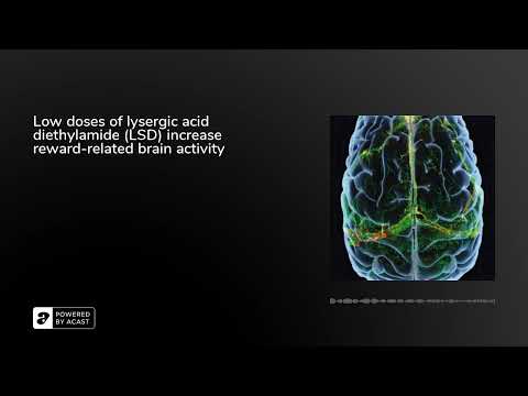 Low doses of lysergic acid diethylamide (LSD) increase reward-related brain activity