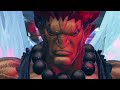 Street Fighter X Tekken Akuma Intros Win Poses