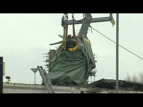 Glasgow: Abgestürzter Hubschrauber geborgen