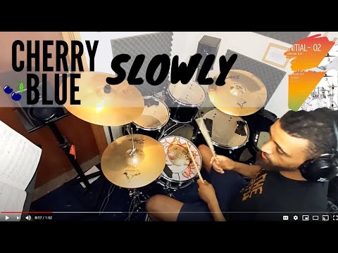 Cherry Blue - Grade 2 - Drum kit - Slower Demo