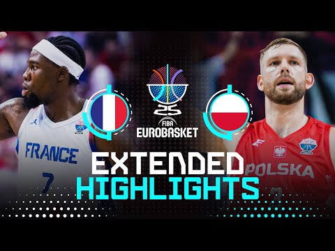 France 🇫🇷 vs Poland 🇵🇱 | Extended Highlights | FIBA EuroBasket 2025