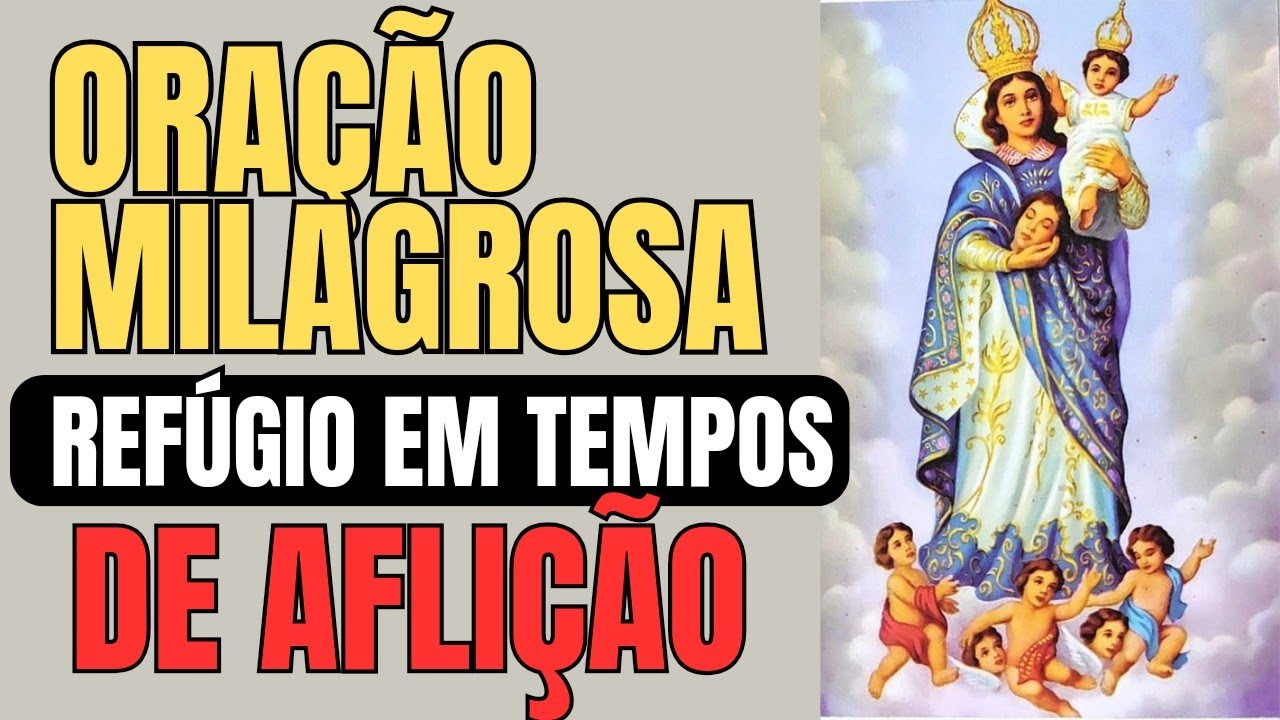 📖ORAÇÃO MILAGROSA A NOSSA SENHORA DA CABEÇA REFÚGIO EM TEMPOS DE AFLIÇÃO