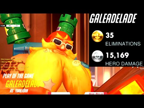 GALE ACTUALLY CARRY TORB - 35 ELIMS! POTG! [ OVERWATCH SEASON 25 TOP 500 ]