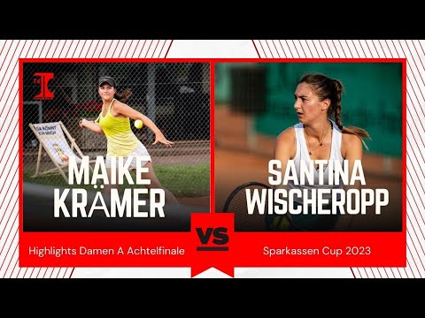 Maike Krämer gg. Santina Wischeropp | Match Highlights Sparkassen Cup 2023 Achtelfinale Damen A